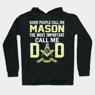 FAther (2) Im a MASON and a DAD Hoodie